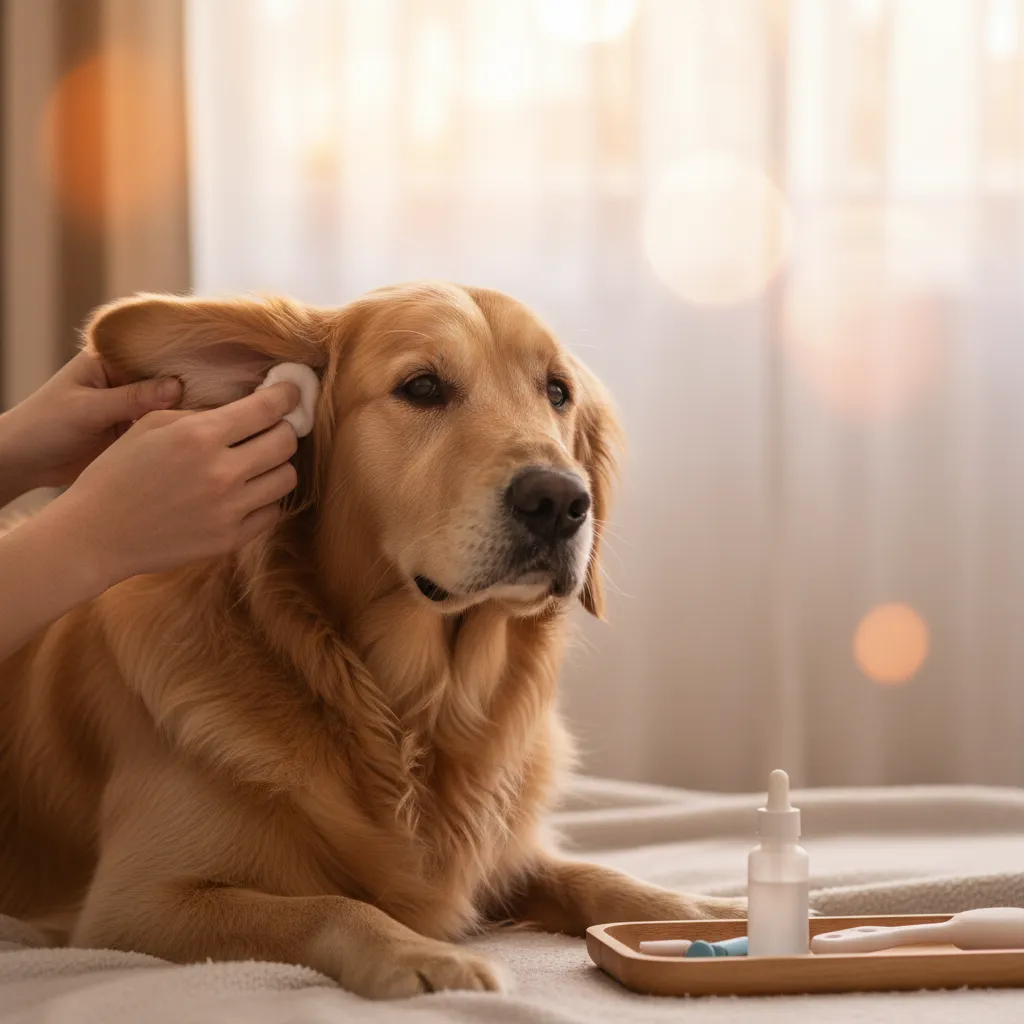 강아지 귀청소 및 관리 방법 관련 이미지 1