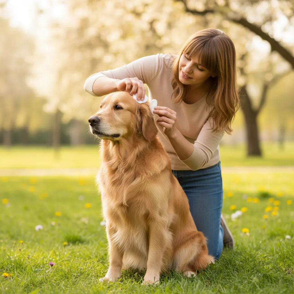 강아지 귀청소 및 관리 방법 관련 이미지 2