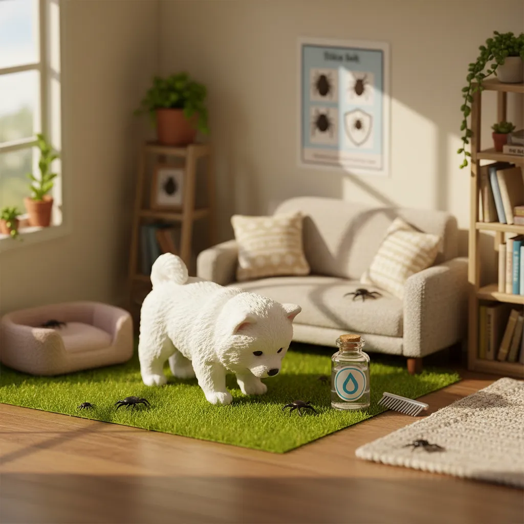 강아지 조심해야할 진드기 및 예방 방법 관련 이미지 1